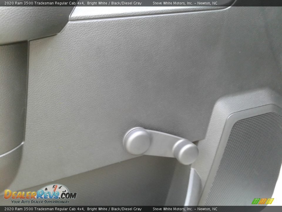 2020 Ram 3500 Tradesman Regular Cab 4x4 Bright White / Black/Diesel Gray Photo #12