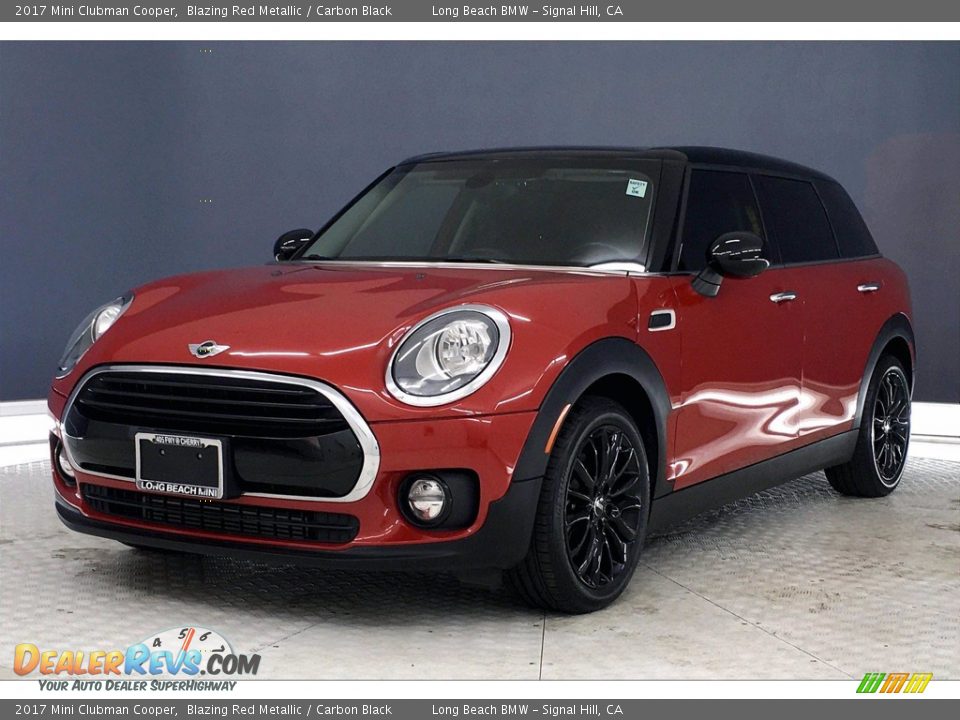2017 Mini Clubman Cooper Blazing Red Metallic / Carbon Black Photo #12