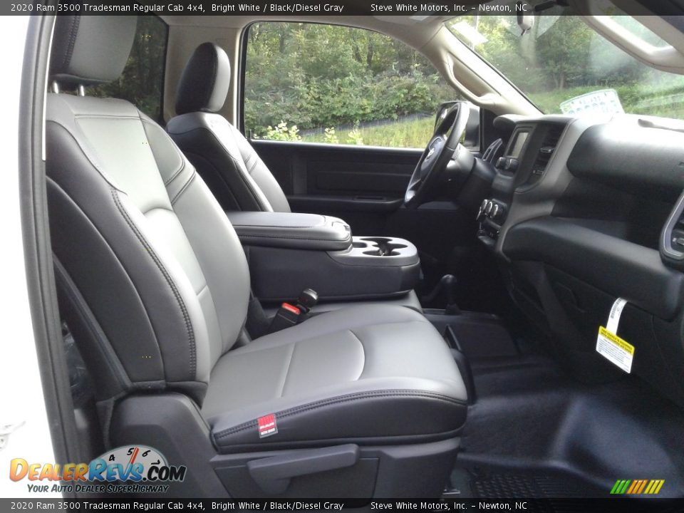 2020 Ram 3500 Tradesman Regular Cab 4x4 Bright White / Black/Diesel Gray Photo #13