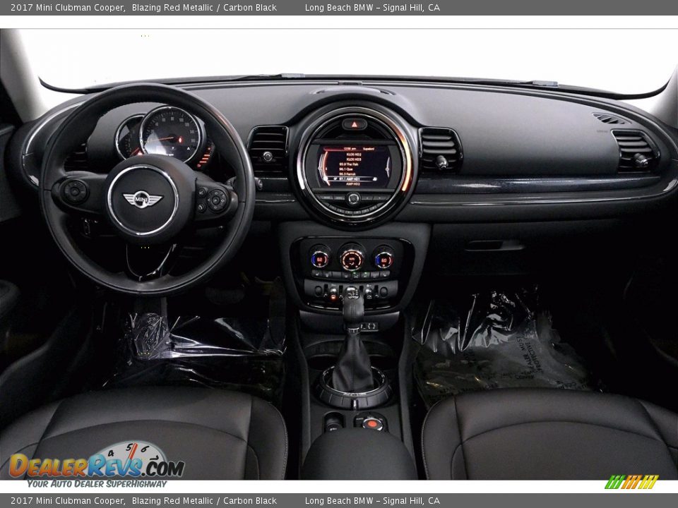 2017 Mini Clubman Cooper Blazing Red Metallic / Carbon Black Photo #15