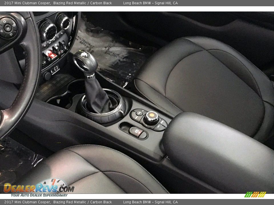 2017 Mini Clubman Cooper Blazing Red Metallic / Carbon Black Photo #16
