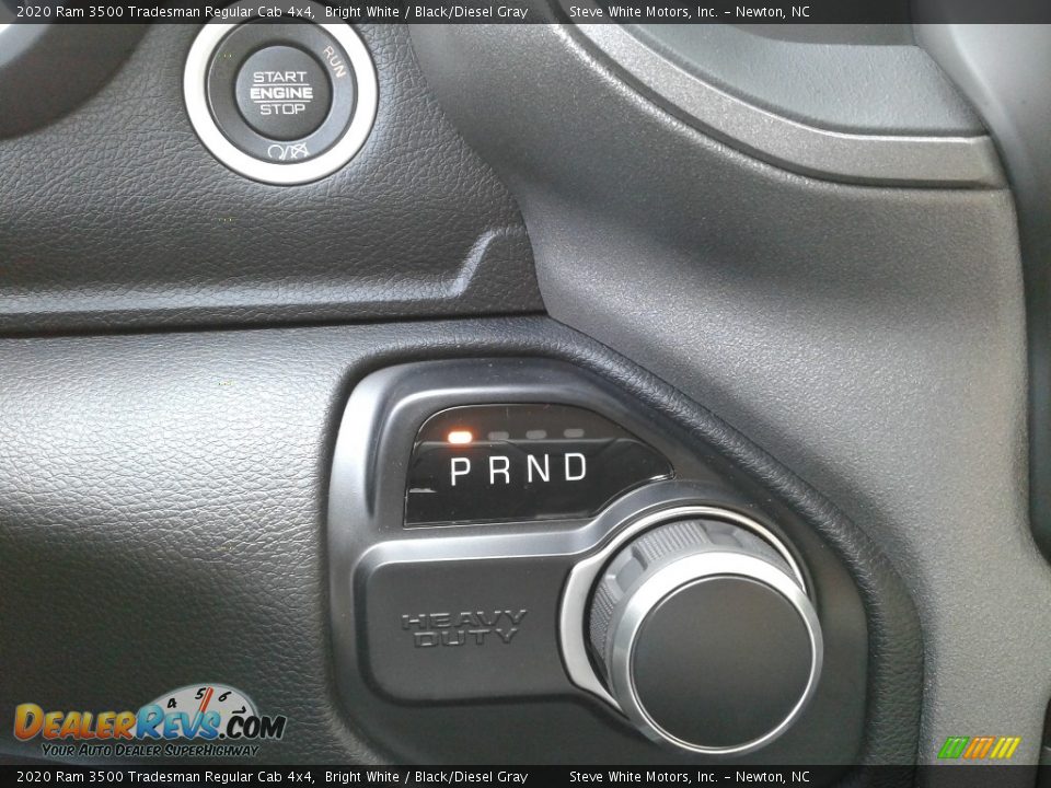 2020 Ram 3500 Tradesman Regular Cab 4x4 Bright White / Black/Diesel Gray Photo #18