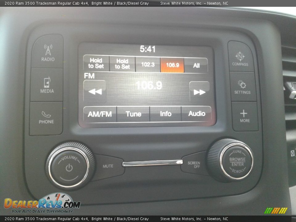 2020 Ram 3500 Tradesman Regular Cab 4x4 Bright White / Black/Diesel Gray Photo #19