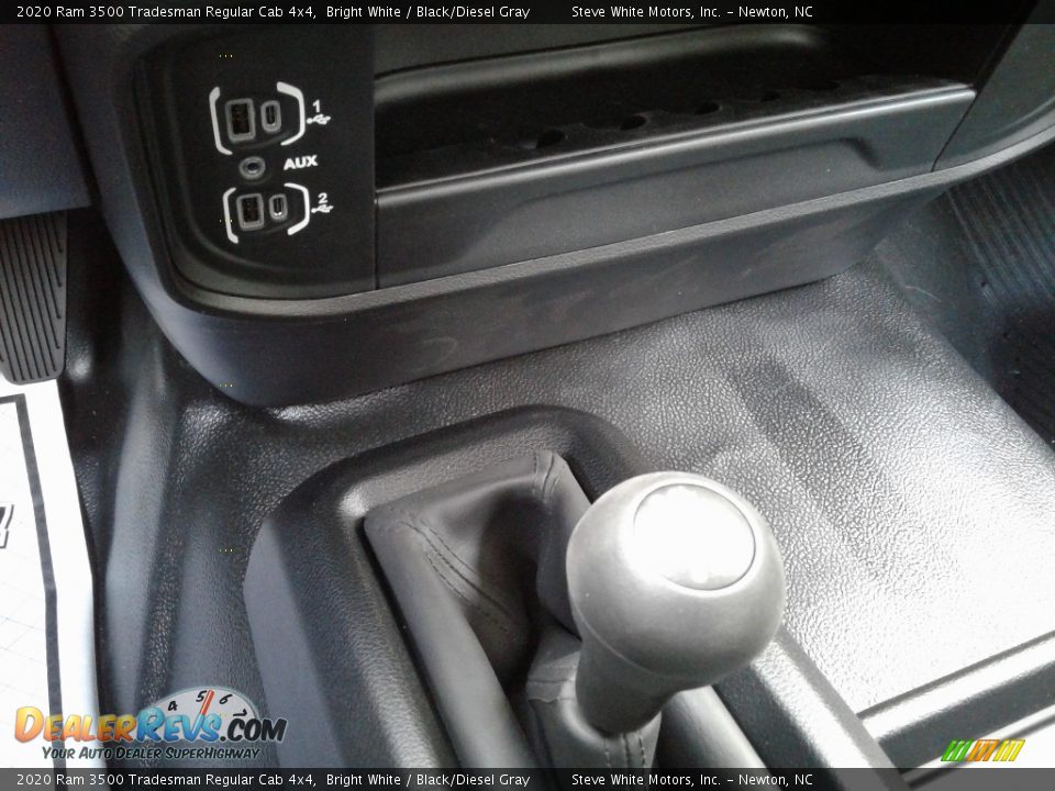 2020 Ram 3500 Tradesman Regular Cab 4x4 Bright White / Black/Diesel Gray Photo #21