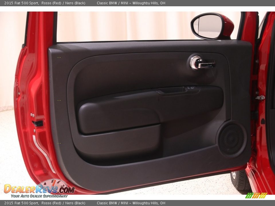 Door Panel of 2015 Fiat 500 Sport Photo #4