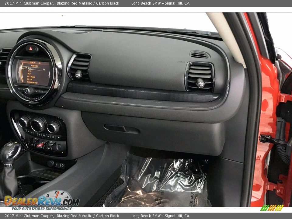 2017 Mini Clubman Cooper Blazing Red Metallic / Carbon Black Photo #22