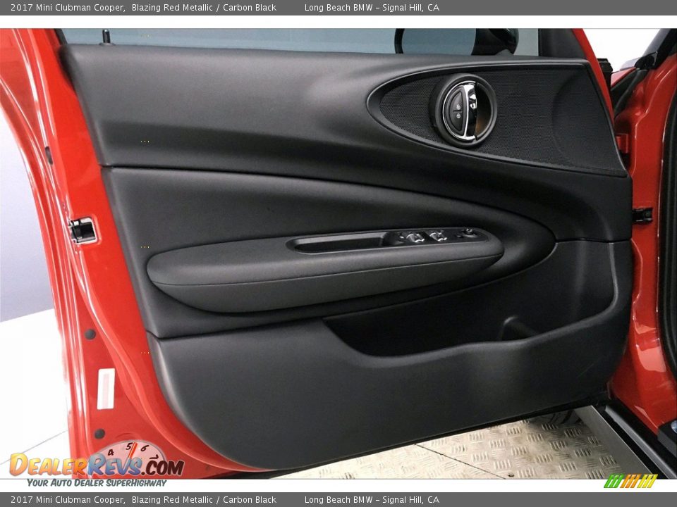 2017 Mini Clubman Cooper Blazing Red Metallic / Carbon Black Photo #23