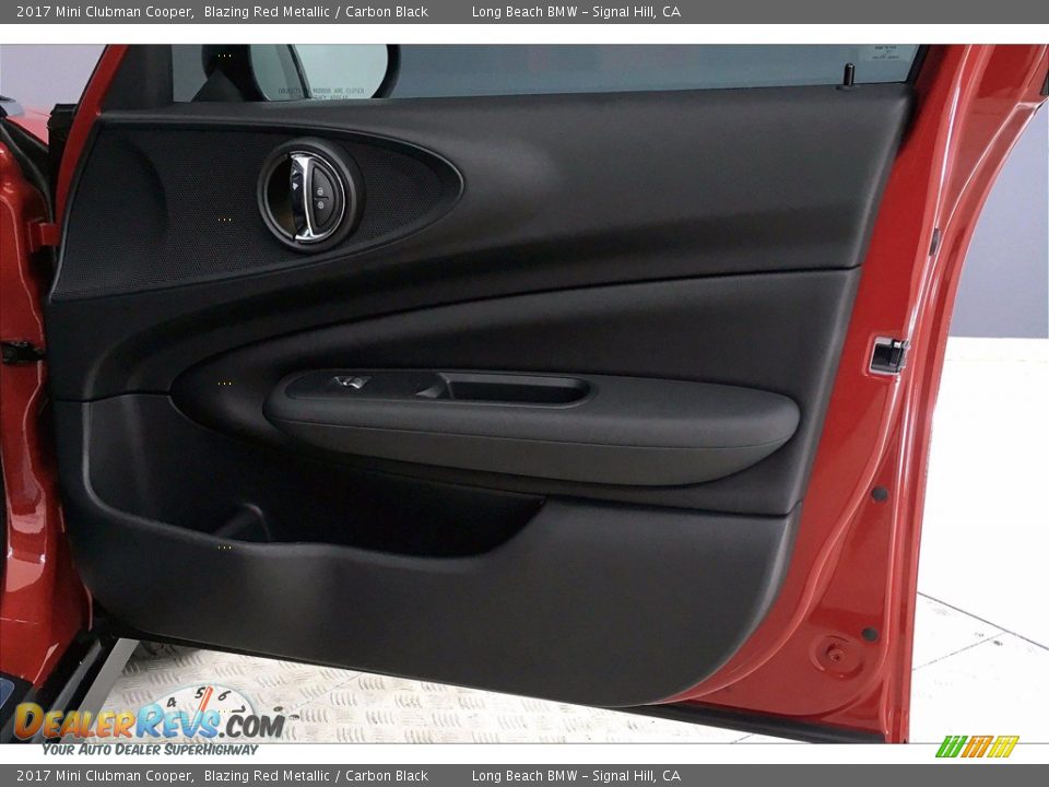 2017 Mini Clubman Cooper Blazing Red Metallic / Carbon Black Photo #24