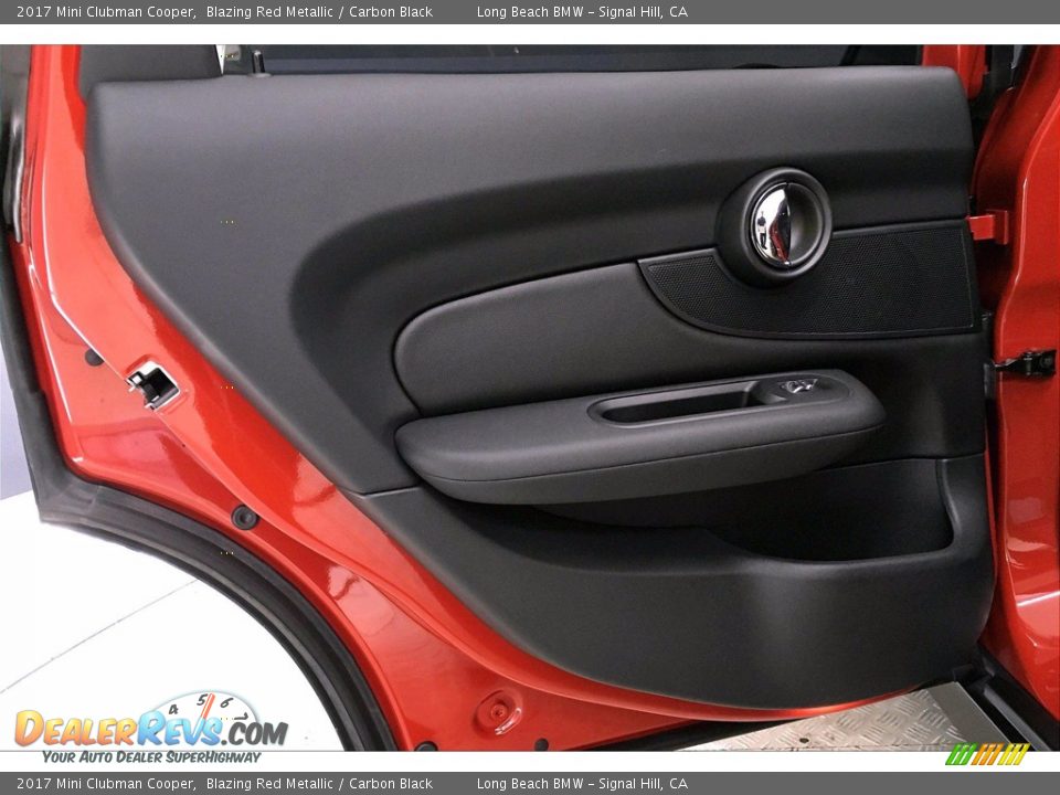 2017 Mini Clubman Cooper Blazing Red Metallic / Carbon Black Photo #25