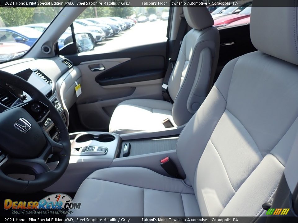 Front Seat of 2021 Honda Pilot Special Edition AWD Photo #6