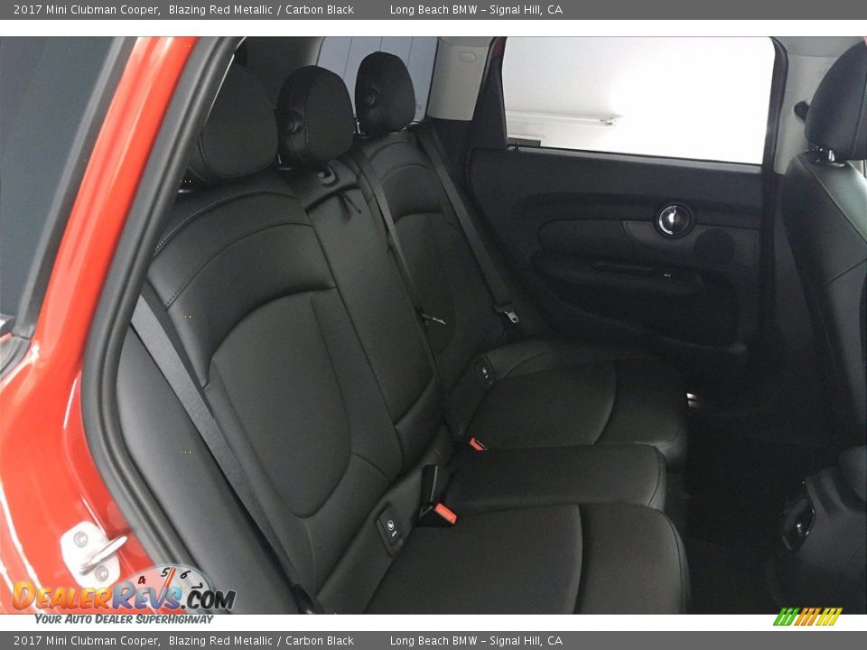 2017 Mini Clubman Cooper Blazing Red Metallic / Carbon Black Photo #29