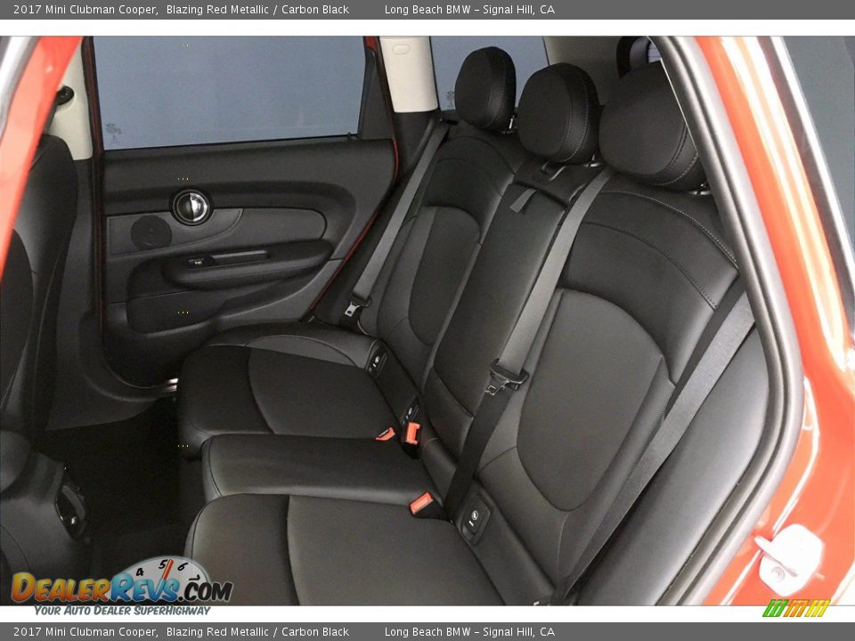 2017 Mini Clubman Cooper Blazing Red Metallic / Carbon Black Photo #30