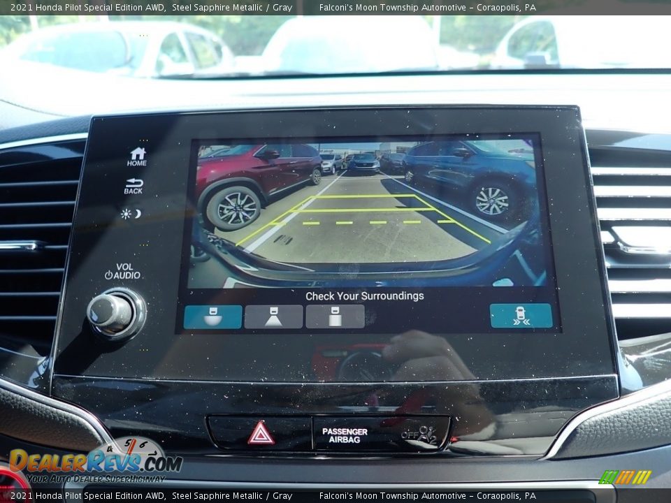 2021 Honda Pilot Special Edition AWD Steel Sapphire Metallic / Gray Photo #10