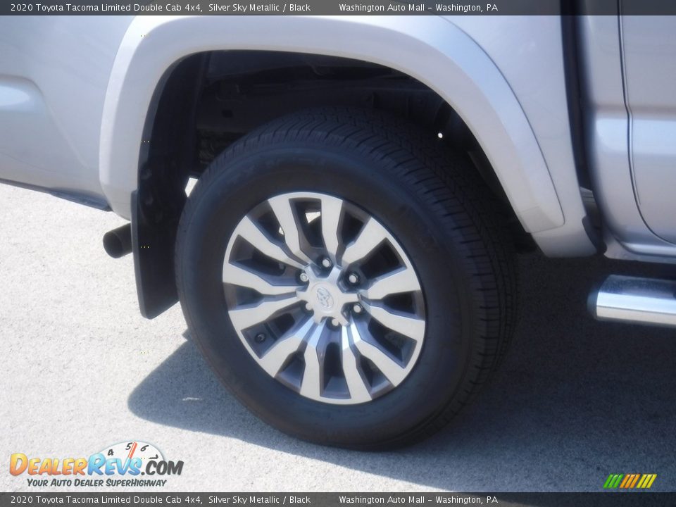 2020 Toyota Tacoma Limited Double Cab 4x4 Silver Sky Metallic / Black Photo #3