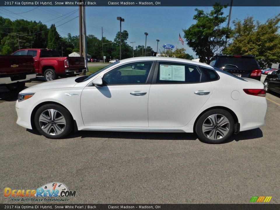 Snow White Pearl 2017 Kia Optima EX Hybrid Photo #6
