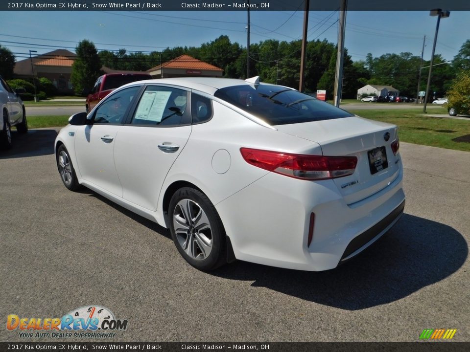 Snow White Pearl 2017 Kia Optima EX Hybrid Photo #7