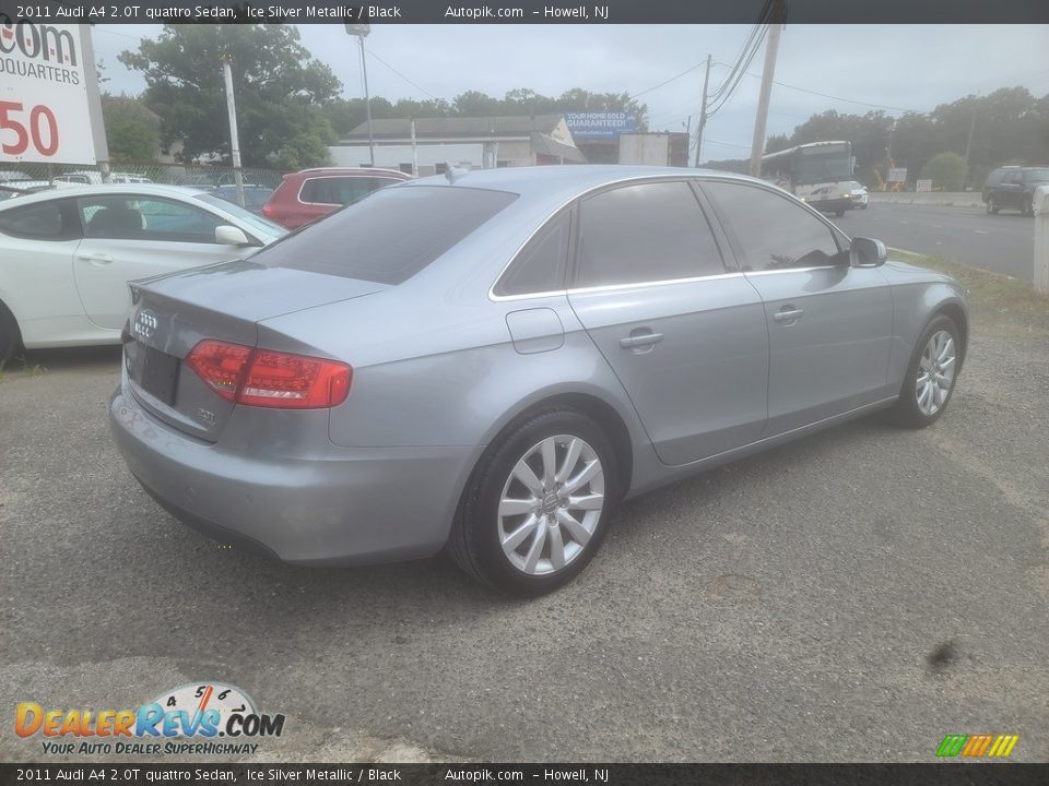 2011 Audi A4 2.0T quattro Sedan Ice Silver Metallic / Black Photo #3