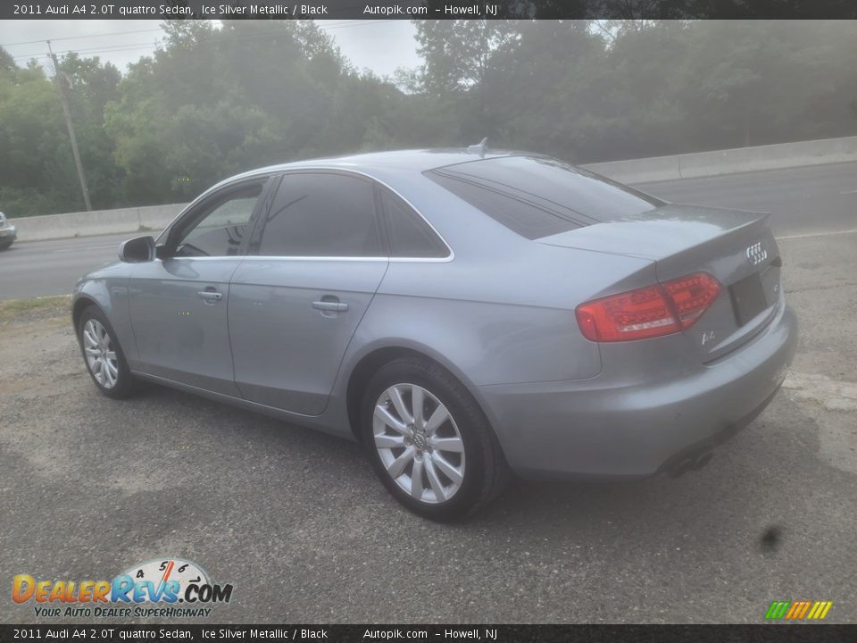 2011 Audi A4 2.0T quattro Sedan Ice Silver Metallic / Black Photo #5