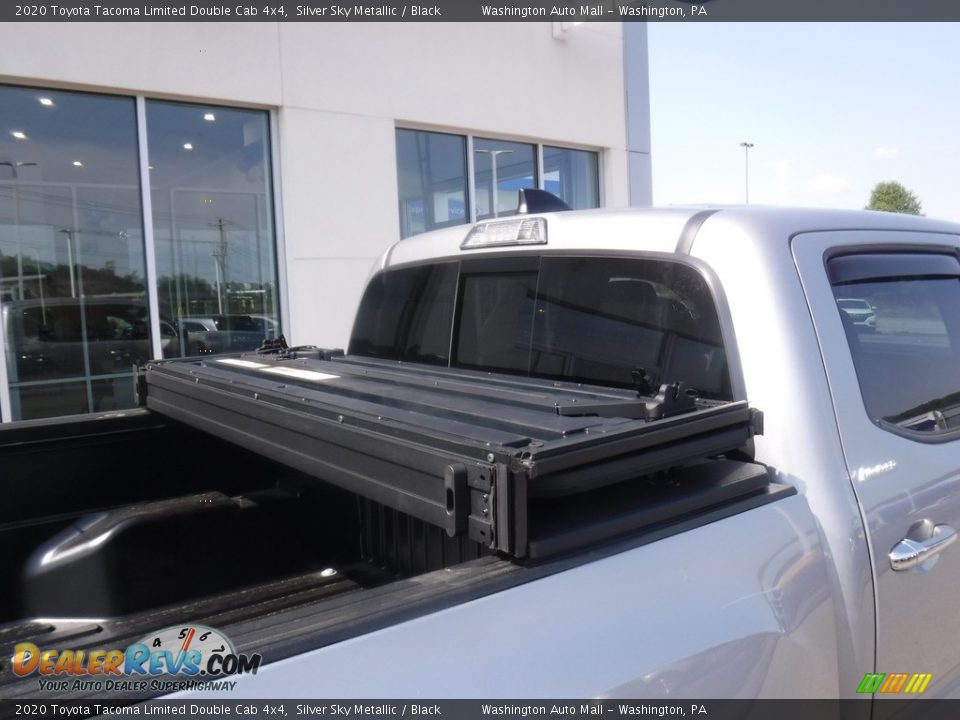 2020 Toyota Tacoma Limited Double Cab 4x4 Silver Sky Metallic / Black Photo #12