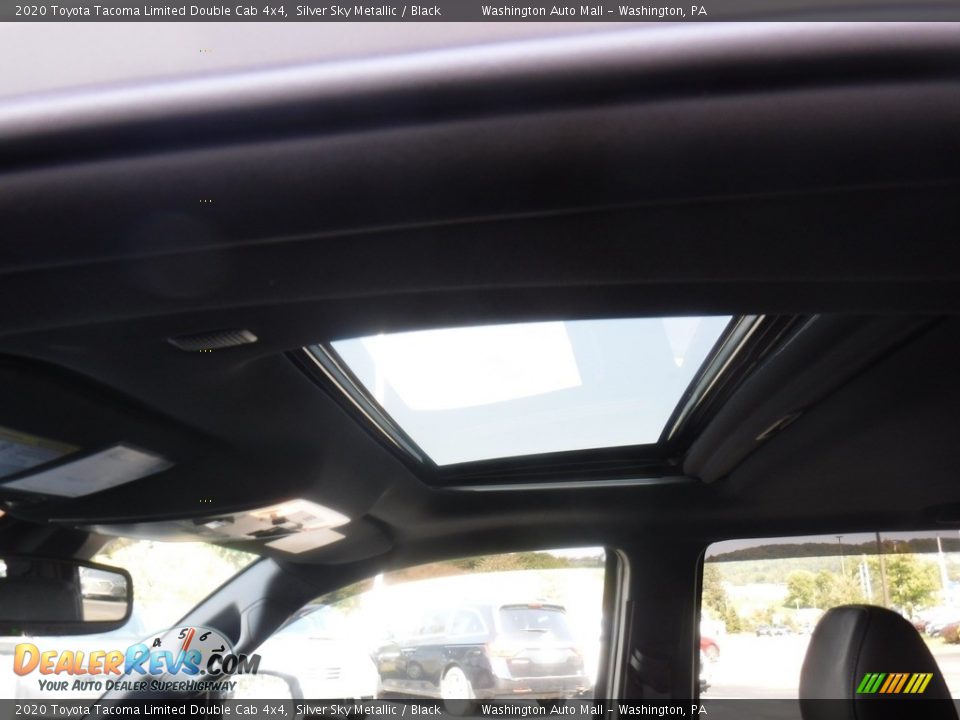 2020 Toyota Tacoma Limited Double Cab 4x4 Silver Sky Metallic / Black Photo #13