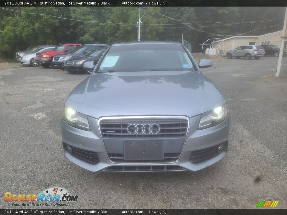 2011 Audi A4 2.0T quattro Sedan Ice Silver Metallic / Black Photo #7