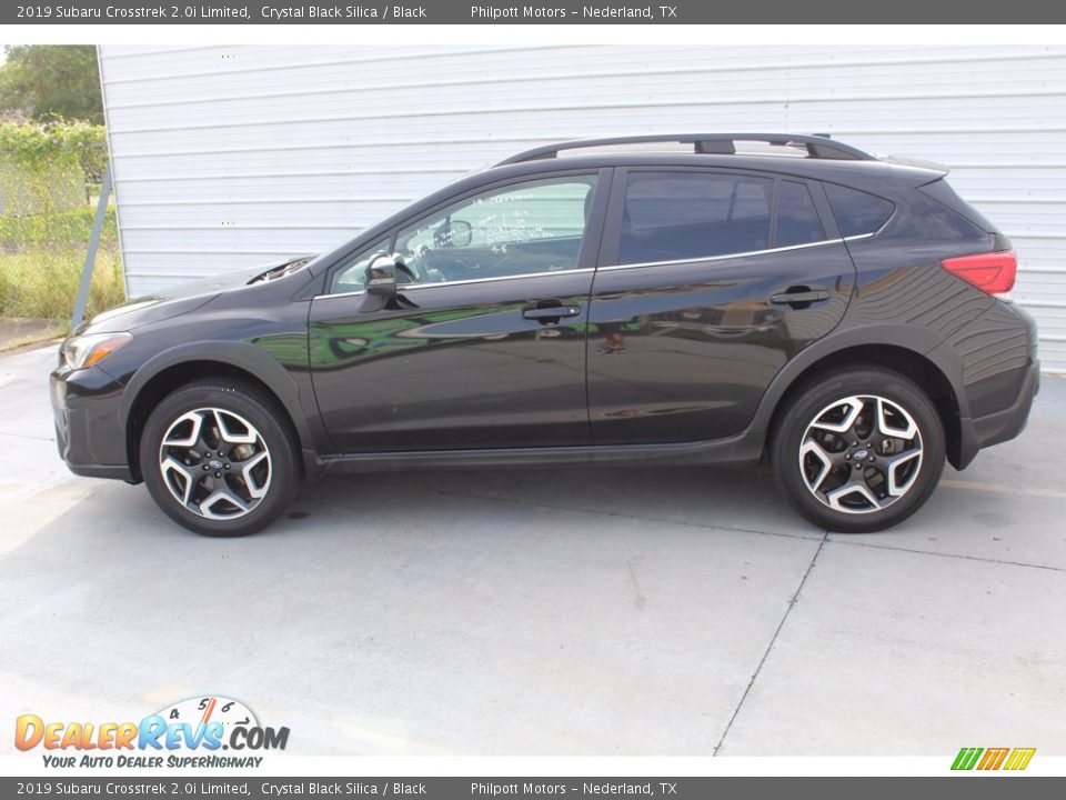 2019 Subaru Crosstrek 2.0i Limited Crystal Black Silica / Black Photo #7