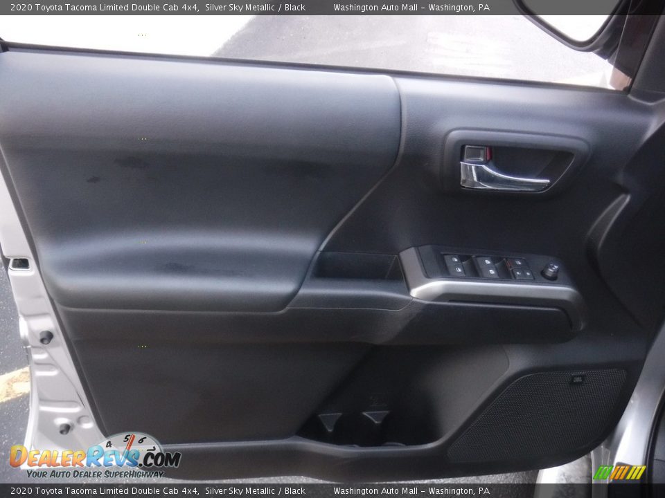 2020 Toyota Tacoma Limited Double Cab 4x4 Silver Sky Metallic / Black Photo #15