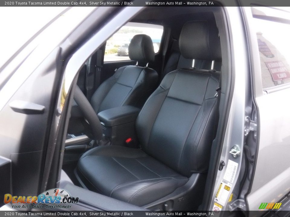 2020 Toyota Tacoma Limited Double Cab 4x4 Silver Sky Metallic / Black Photo #16