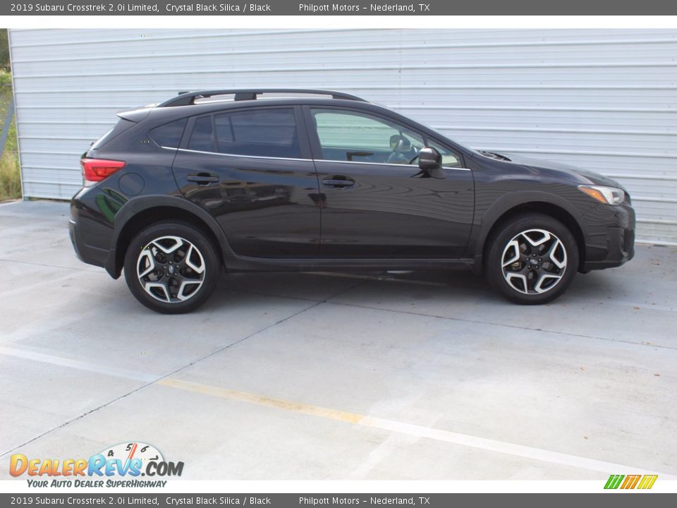 2019 Subaru Crosstrek 2.0i Limited Crystal Black Silica / Black Photo #13