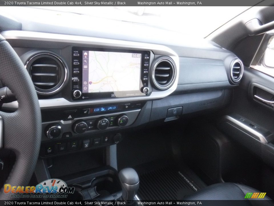 2020 Toyota Tacoma Limited Double Cab 4x4 Silver Sky Metallic / Black Photo #21