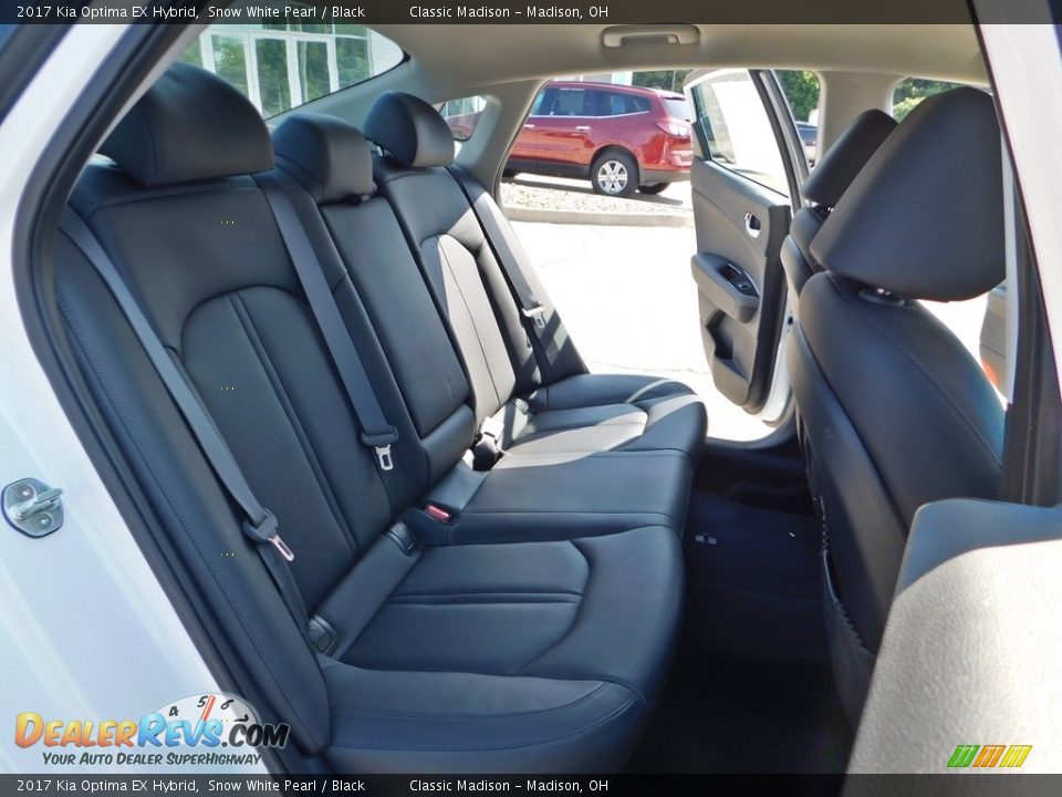 Rear Seat of 2017 Kia Optima EX Hybrid Photo #22