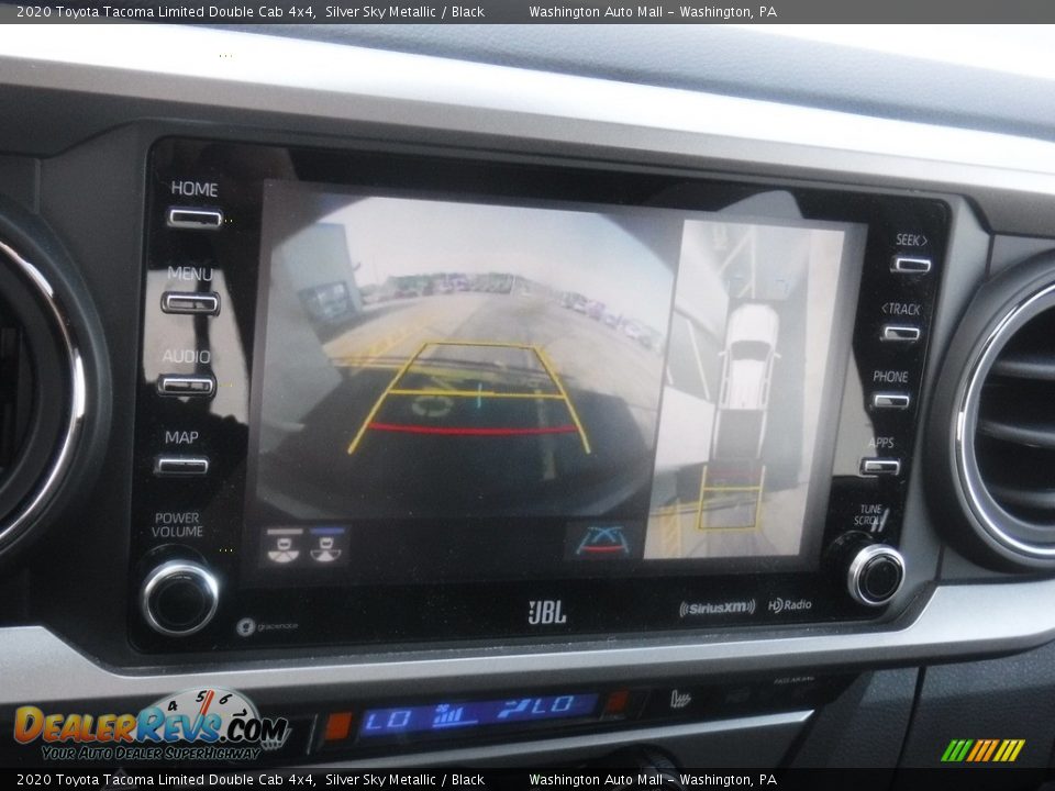 2020 Toyota Tacoma Limited Double Cab 4x4 Silver Sky Metallic / Black Photo #23