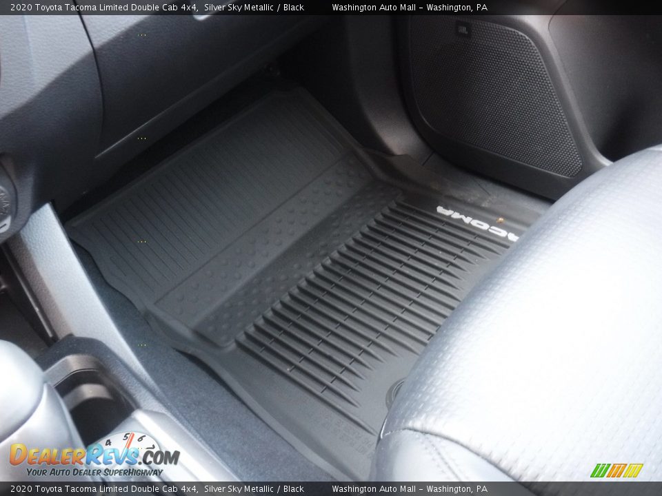 2020 Toyota Tacoma Limited Double Cab 4x4 Silver Sky Metallic / Black Photo #25