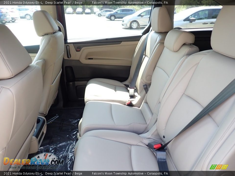 Rear Seat of 2021 Honda Odyssey EX-L Photo #9