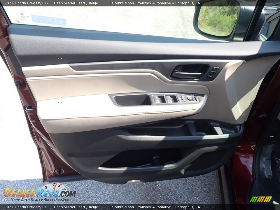 Door Panel of 2021 Honda Odyssey EX-L Photo #11