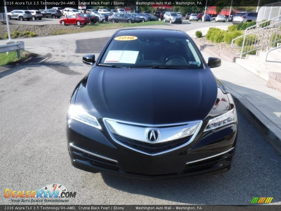 2016 Acura TLX 3.5 Technology SH-AWD Crystal Black Pearl / Ebony Photo #5