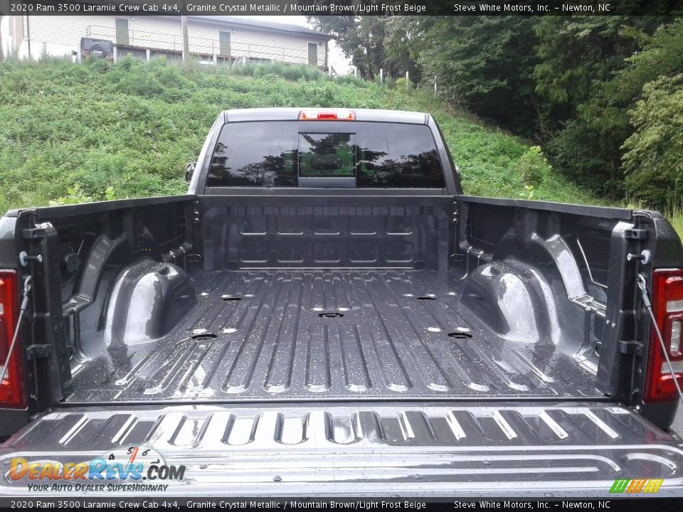 2020 Ram 3500 Laramie Crew Cab 4x4 Granite Crystal Metallic / Mountain Brown/Light Frost Beige Photo #8