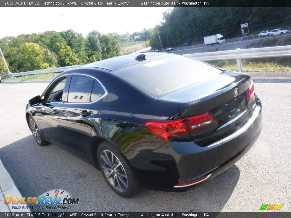 2016 Acura TLX 3.5 Technology SH-AWD Crystal Black Pearl / Ebony Photo #7