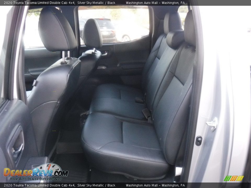 2020 Toyota Tacoma Limited Double Cab 4x4 Silver Sky Metallic / Black Photo #31