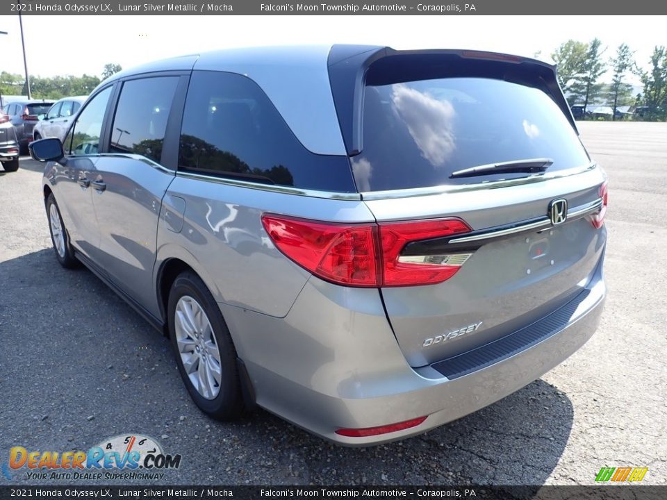 2021 Honda Odyssey LX Lunar Silver Metallic / Mocha Photo #4