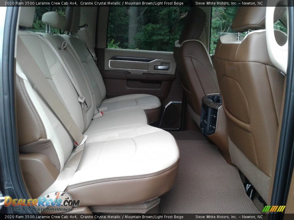 2020 Ram 3500 Laramie Crew Cab 4x4 Granite Crystal Metallic / Mountain Brown/Light Frost Beige Photo #16