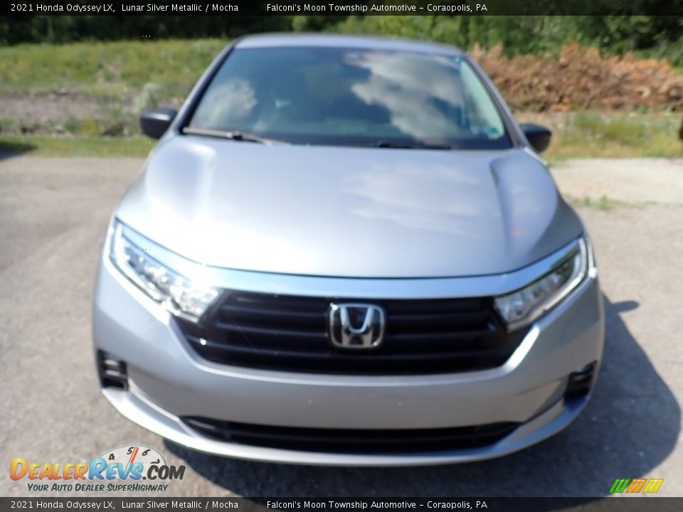 2021 Honda Odyssey LX Lunar Silver Metallic / Mocha Photo #8