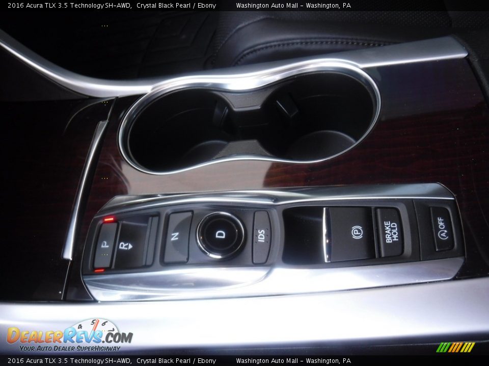 2016 Acura TLX 3.5 Technology SH-AWD Crystal Black Pearl / Ebony Photo #18