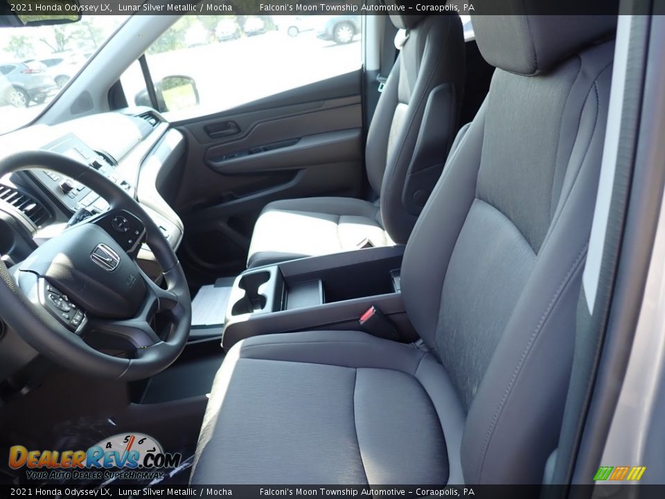 2021 Honda Odyssey LX Lunar Silver Metallic / Mocha Photo #9