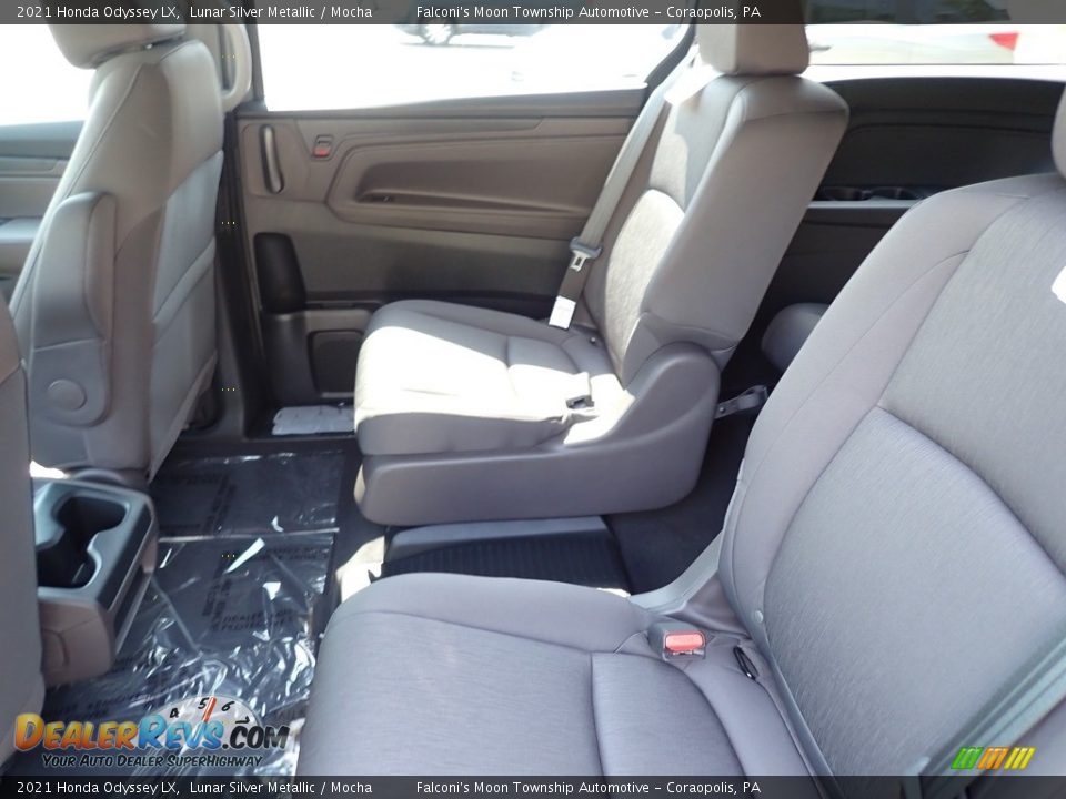 2021 Honda Odyssey LX Lunar Silver Metallic / Mocha Photo #10