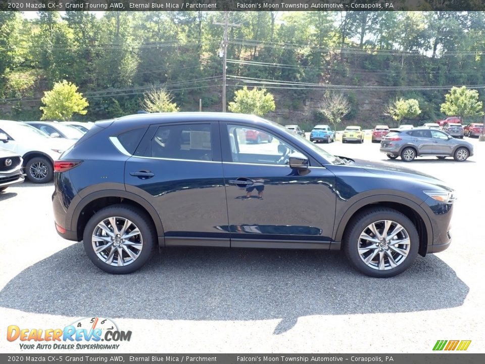 2020 Mazda CX-5 Grand Touring AWD Eternal Blue Mica / Parchment Photo #1