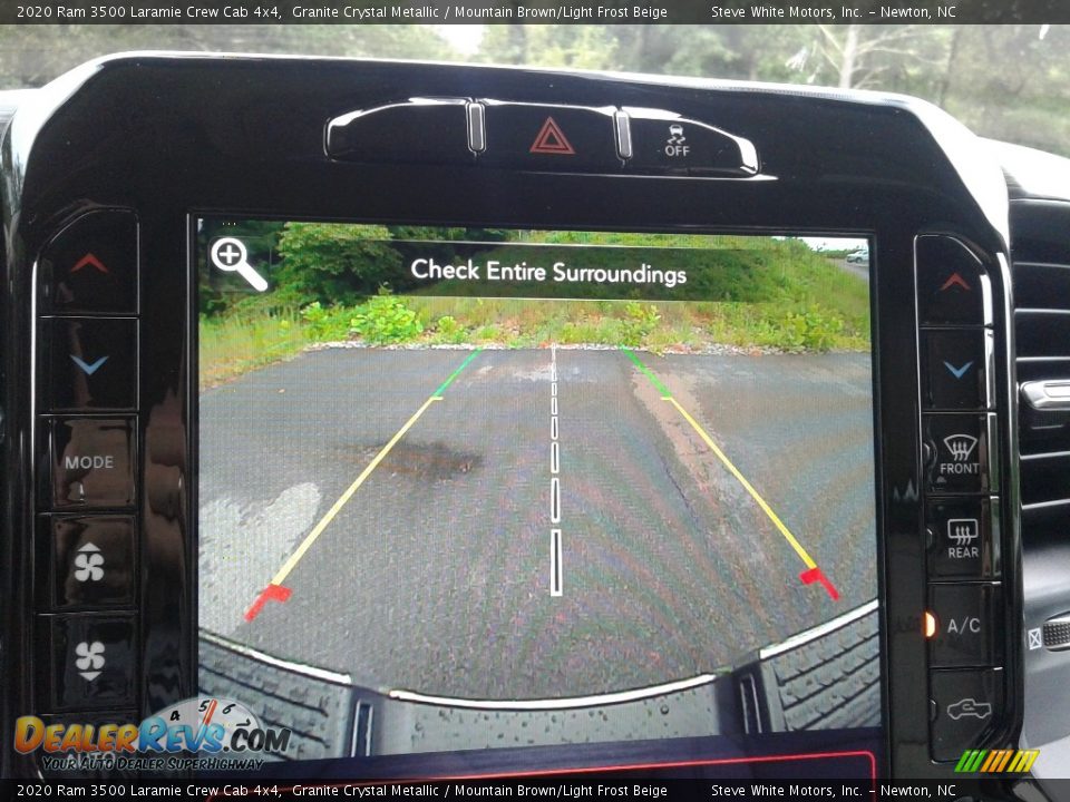 2020 Ram 3500 Laramie Crew Cab 4x4 Granite Crystal Metallic / Mountain Brown/Light Frost Beige Photo #27