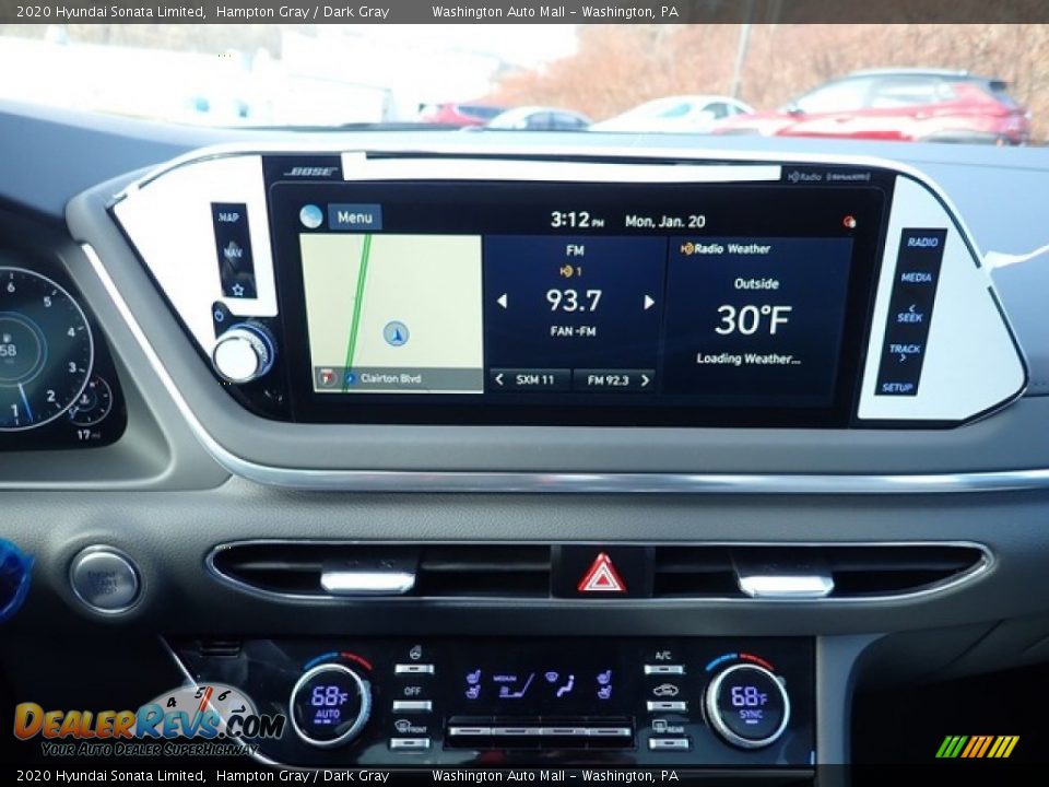 Controls of 2020 Hyundai Sonata Limited Photo #18