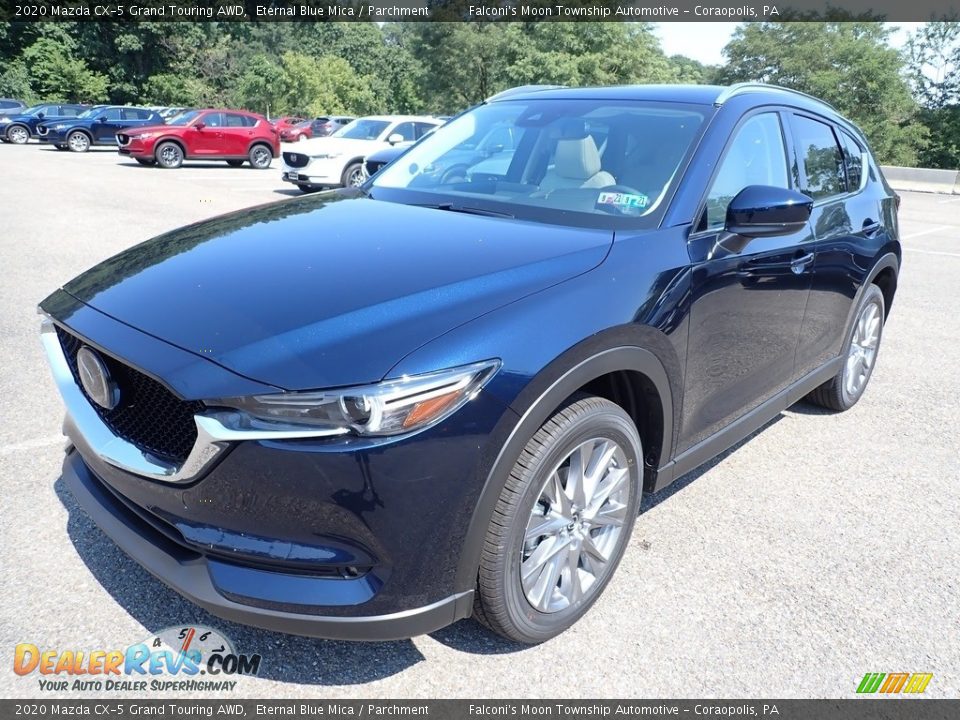 2020 Mazda CX-5 Grand Touring AWD Eternal Blue Mica / Parchment Photo #5