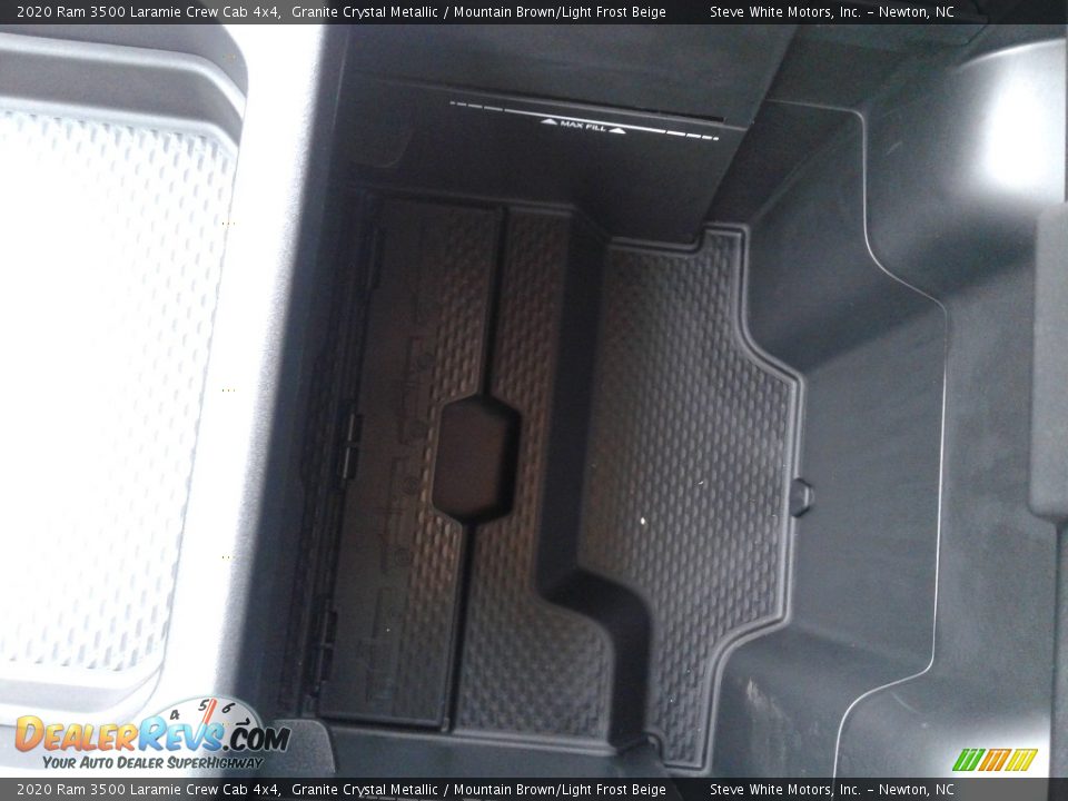 2020 Ram 3500 Laramie Crew Cab 4x4 Granite Crystal Metallic / Mountain Brown/Light Frost Beige Photo #31